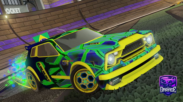 A Rocket League car design from CrspyChkn