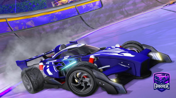 A Rocket League car design from Hypersonic_