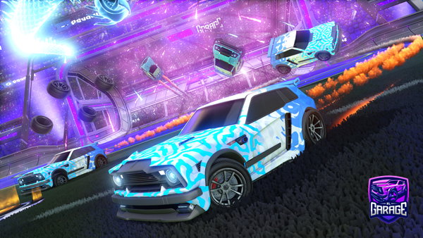 A Rocket League car design from yrt99999