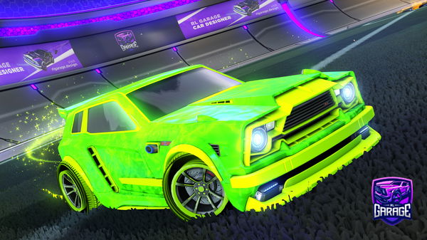 A Rocket League car design from HyperMax-Games