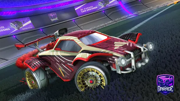 A Rocket League car design from BOAT-Chevy