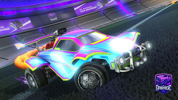 A Rocket League car design from mohdrx6_