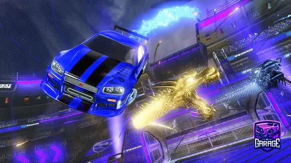 A Rocket League car design from Elpicho02