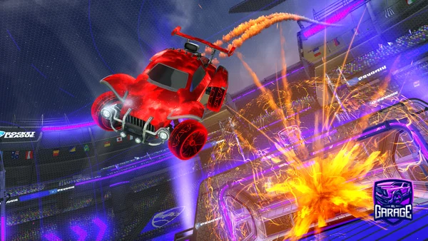 A Rocket League car design from Tavianbryce06