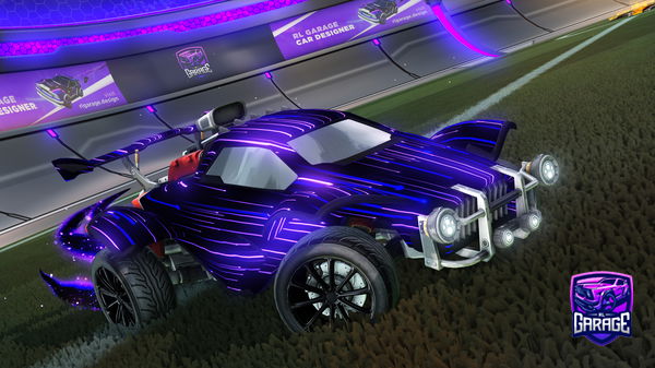 A Rocket League car design from nallovrin