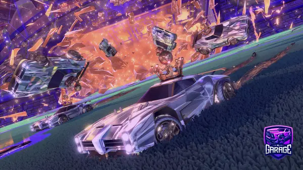 A Rocket League car design from God-Punisher007