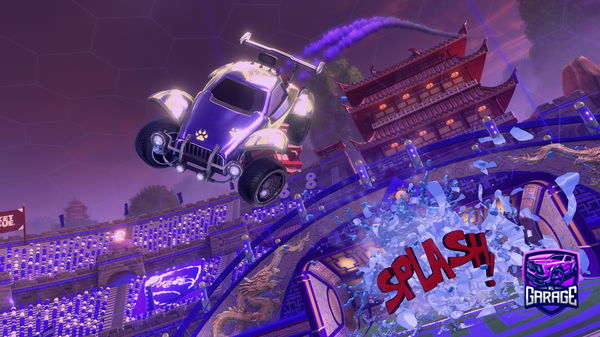 A Rocket League car design from geogek9