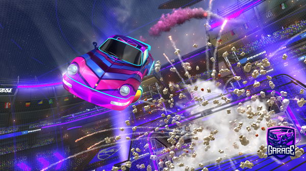 A Rocket League car design from tackywacky85