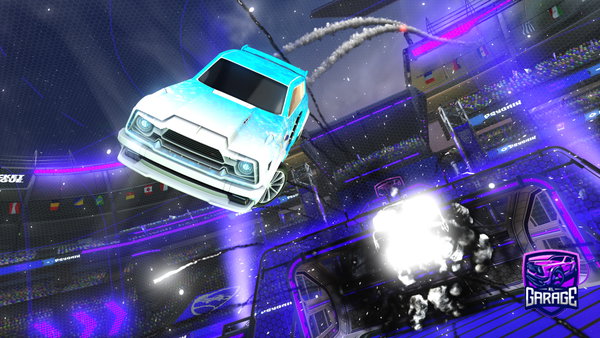 A Rocket League car design from lucolightning09