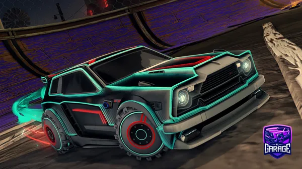 A Rocket League car design from SuperMommy