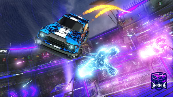 A Rocket League car design from Pi_Wiljamo