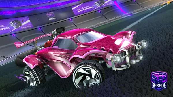 A Rocket League car design from Wbnoskill