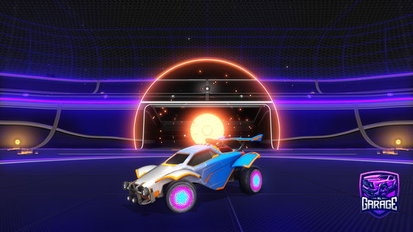 A Rocket League car design from Glg