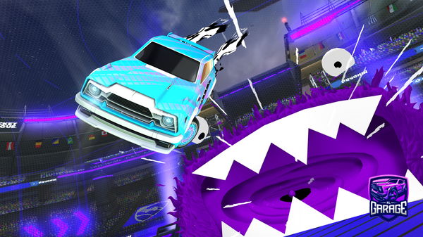 A Rocket League car design from ZTXLowkey