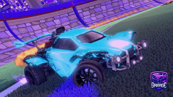 A Rocket League car design from TOXICAlfredCcccc4