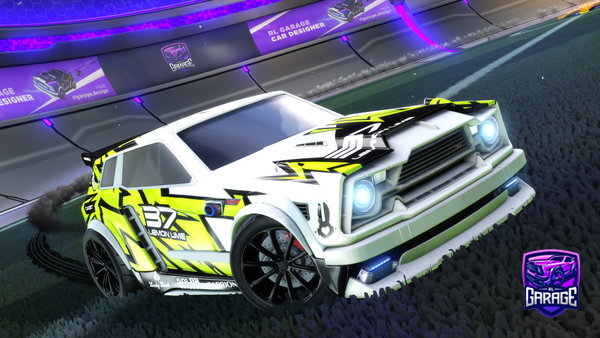 A Rocket League car design from Nelios