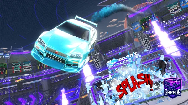 A Rocket League car design from du6940