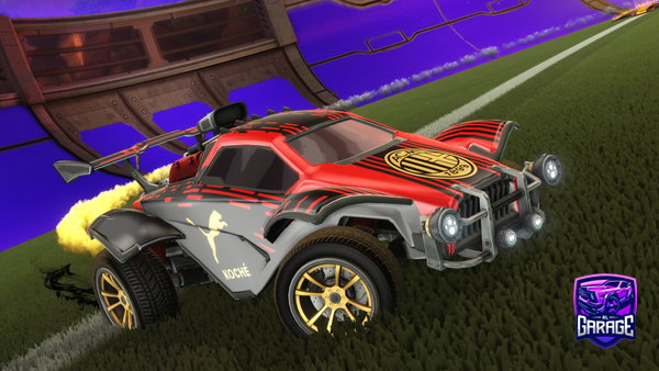 A Rocket League car design from JaredCL23