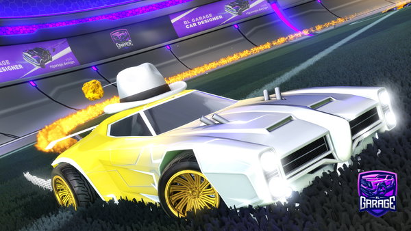 A Rocket League car design from TAAVI7802