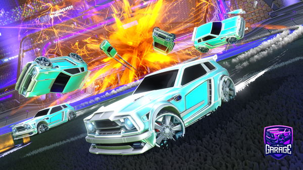 A Rocket League car design from Iceeee21