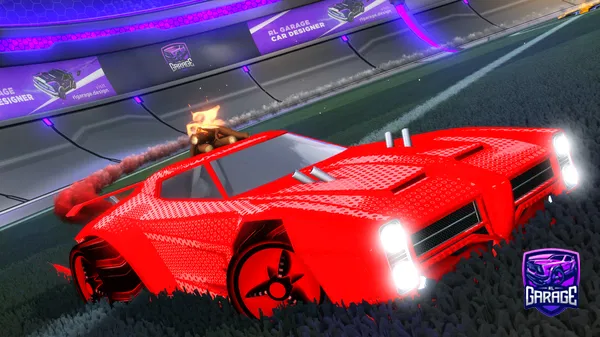 A Rocket League car design from Godzilla1610