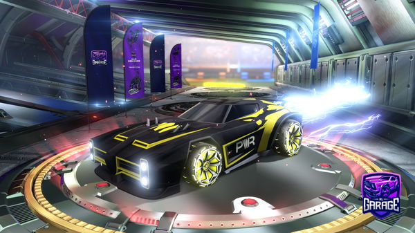 A Rocket League car design from PWR_Lunarz