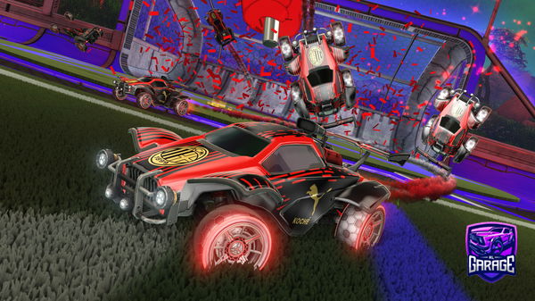 A Rocket League car design from BLOOZE_CLASSIX