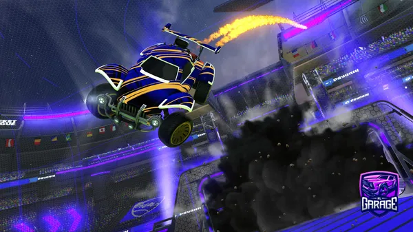 A Rocket League car design from raijinrl