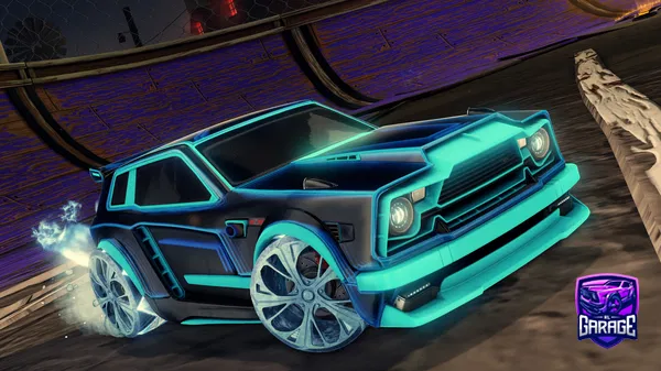 A Rocket League car design from Lexa_S78