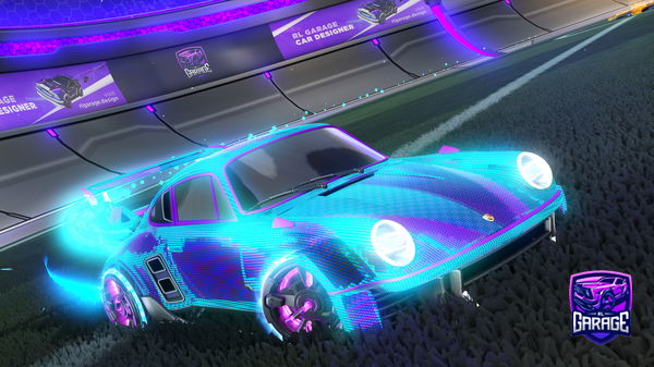 A Rocket League car design from JVRTrading