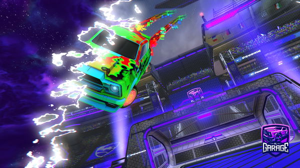 A Rocket League car design from rory48