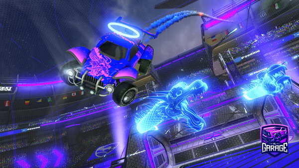 A Rocket League car design from BlackyMouse