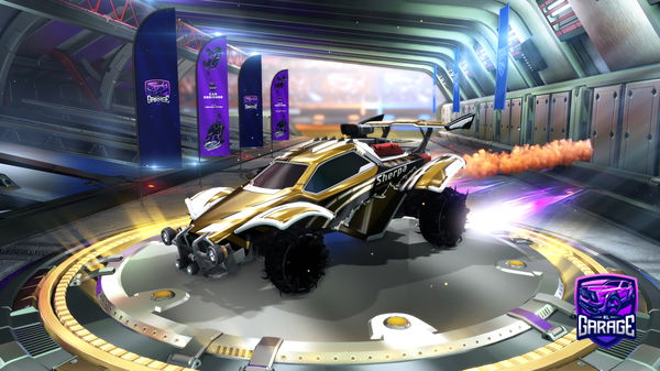 A Rocket League car design from BAGGIESBOY05