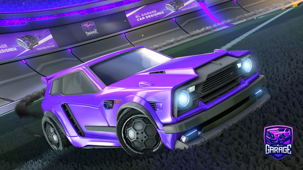 A Rocket League car design from maceo05