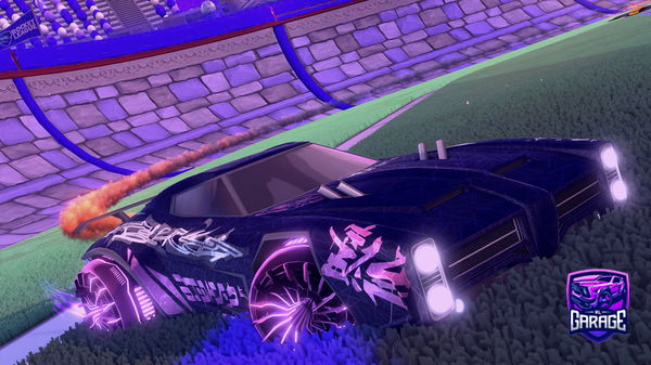 A Rocket League car design from canvxv-