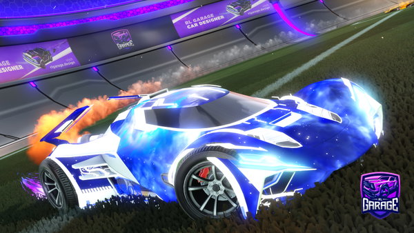 A Rocket League car design from gaviznotcool