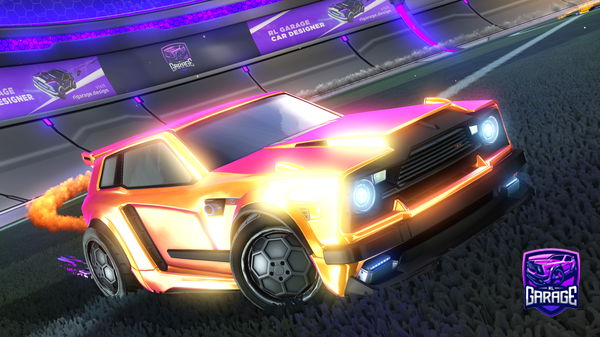 A Rocket League car design from alolomedhat1