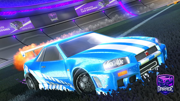 A Rocket League car design from pursuit901