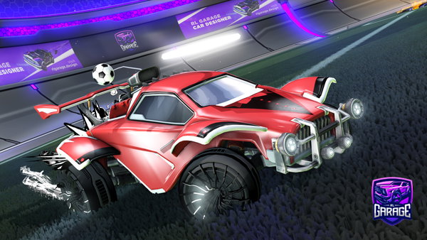 A Rocket League car design from kadesuii