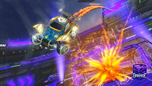 A Rocket League car design from Statogirl