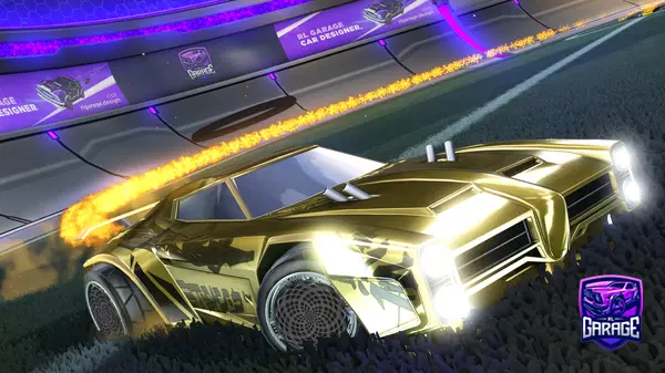 A Rocket League car design from GoBlitzy