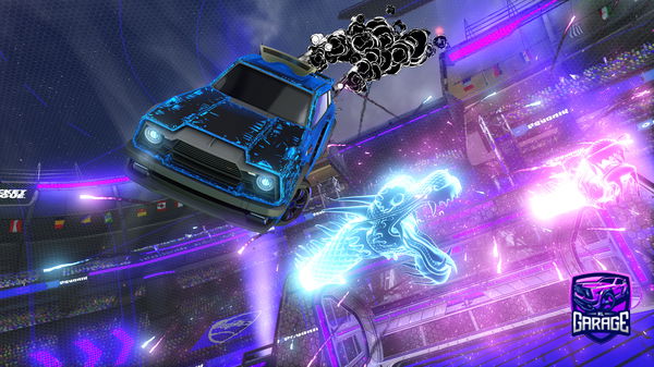 A Rocket League car design from TylerTOT13