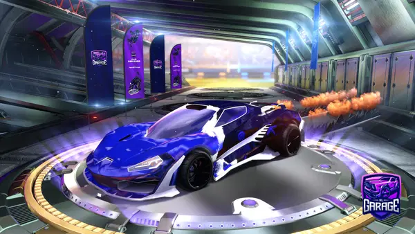 A Rocket League car design from Datsaintsfan