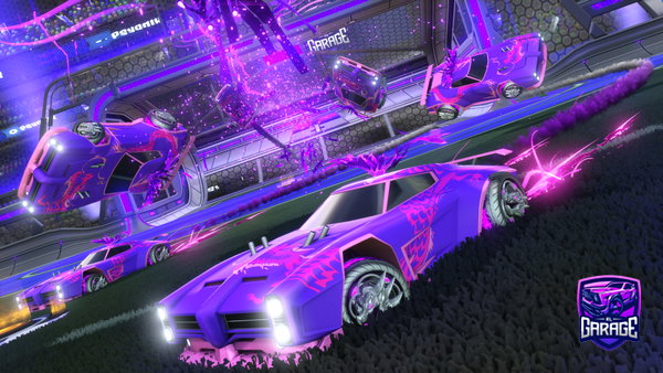 A Rocket League car design from Pontyees