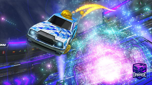A Rocket League car design from Deadcrafter3267