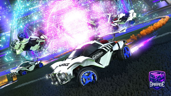 A Rocket League car design from tropix31