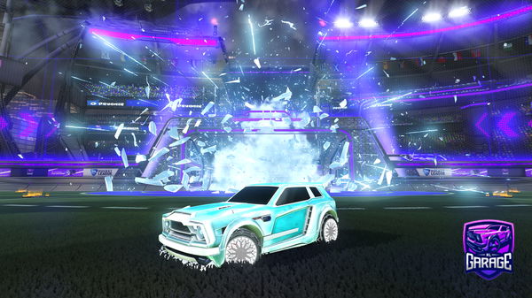 A Rocket League car design from supaMcnugget