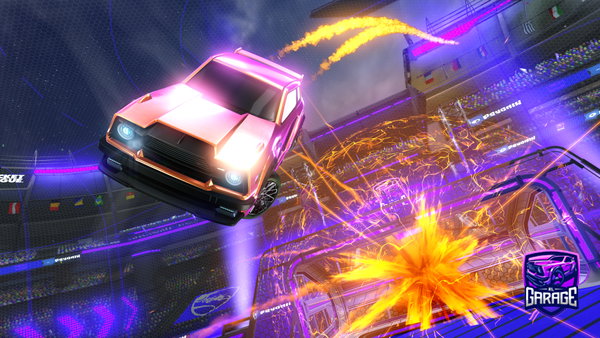 A Rocket League car design from RLexhange