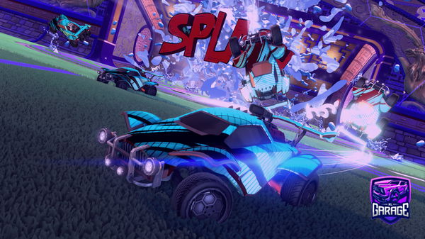 A Rocket League car design from dragonleo74
