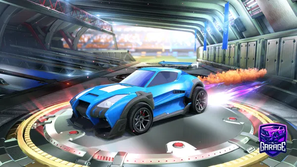 A Rocket League car design from babyloki22